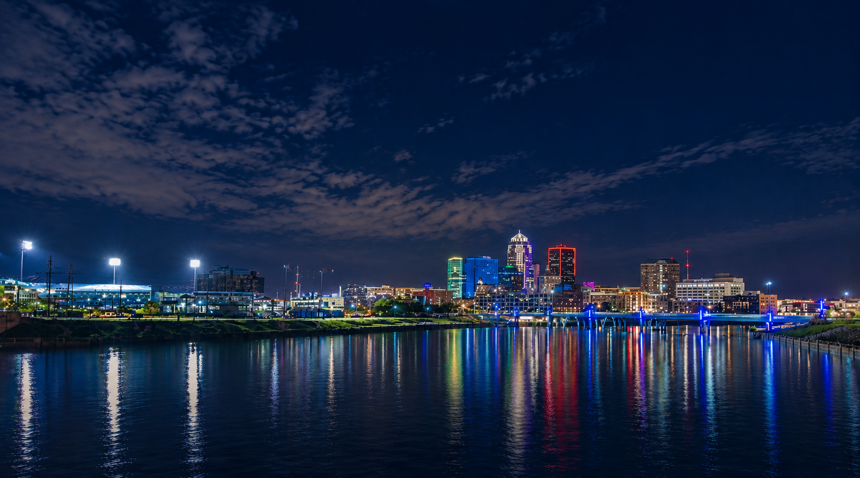 Des Moines skyline